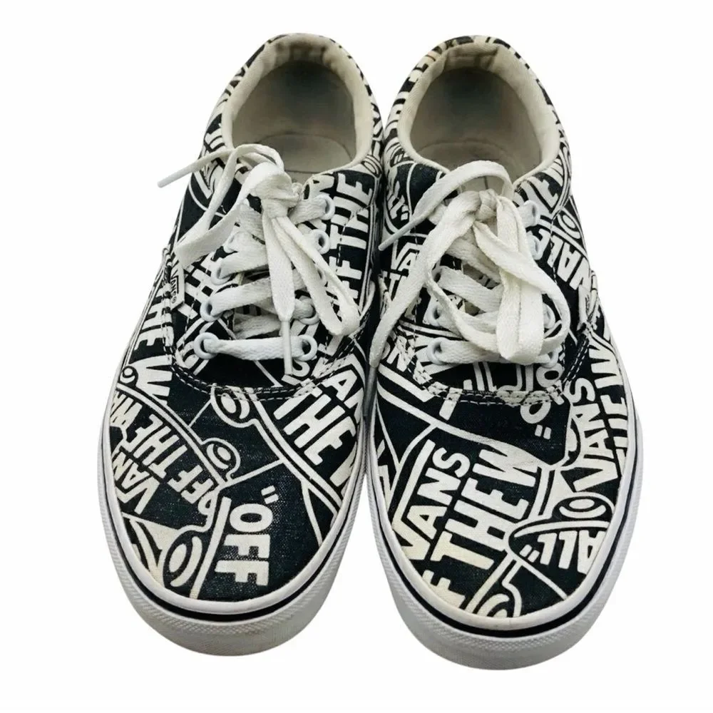 Vans Doheny Men’s OFF the Wall All Over Print Sneakers 7,5